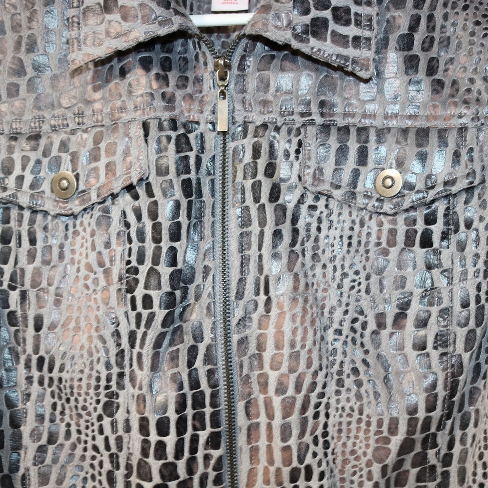 Ruby Rd. animal print jacket - Picture 3 of 12
